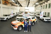 Das Deutsche Rote Kreuz unterwegs mit VW Amarok